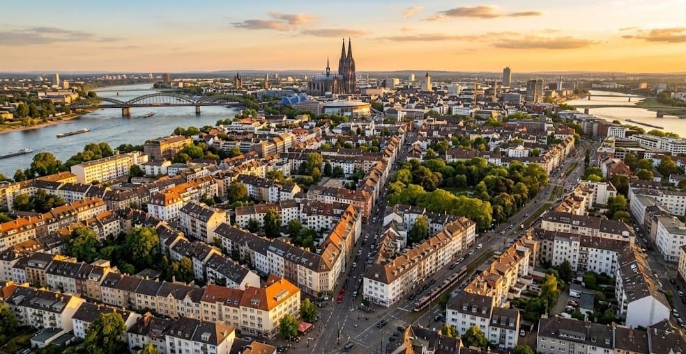Köln Stadtbild mit Dom